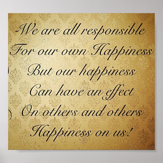 poster av inspirerande citattecken för söt (Framsidan)