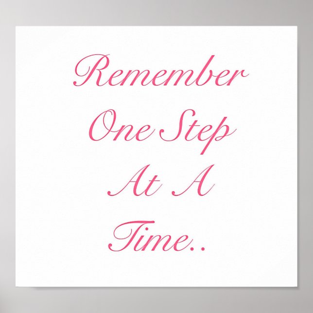 poster av inspirerande citattecken för söt (Framsidan)