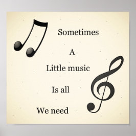 poster av inspirerande citattecken för söt