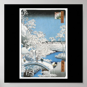 Poster av japansk målning c. 1856-1858