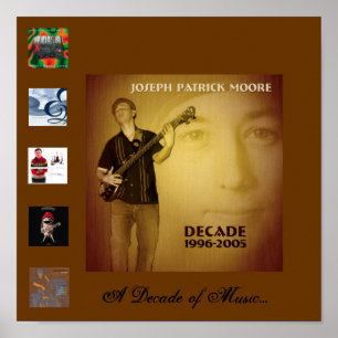 Poster av JPM:s minnesårtionde