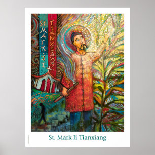 Poster av katolska klassrummet St. Tiångang