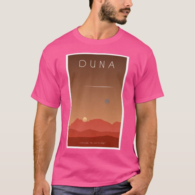 Poster av Kerbals rymdprogram - Duna T Shirt (Framsida)