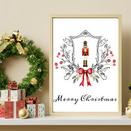 Poster av klassisk Vapensköld i Nutcracker Classic