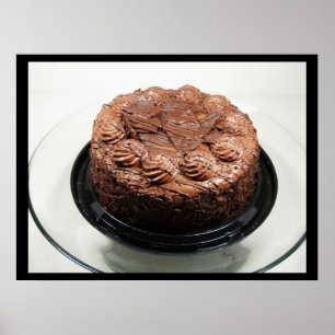 Poster av kontur för chokladkummel
