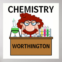 Poster av lärare inom vetenskapen