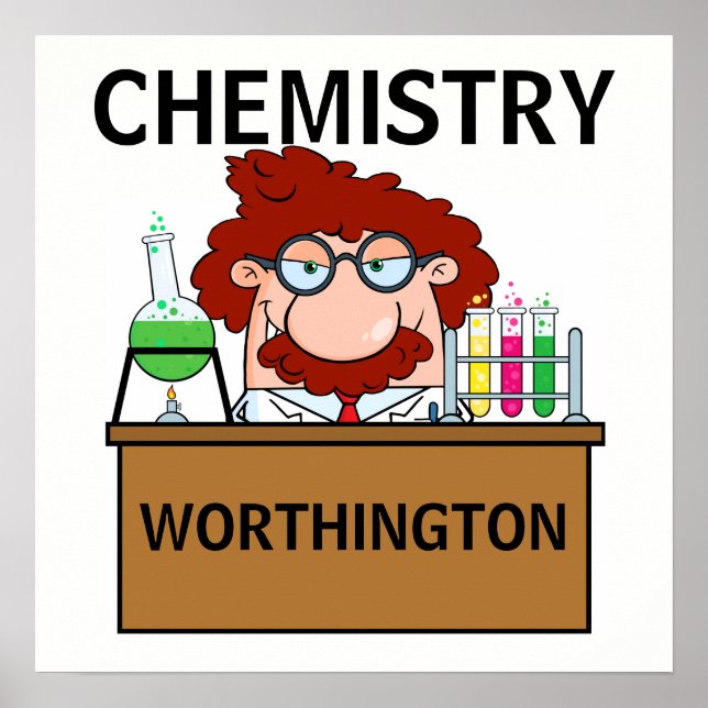 Poster av lärare inom vetenskapen (Framsidan)