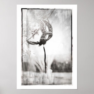 poster av leopard print maschera