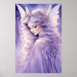 Poster av Lila Glow Fairy