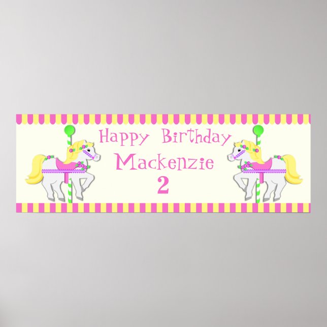 Poster av målade ponnyer (Framsidan)