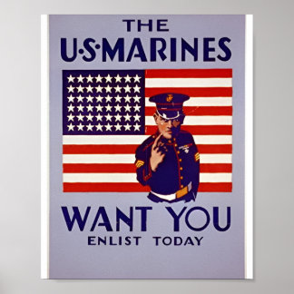 Poster av marin rekreationsflotta