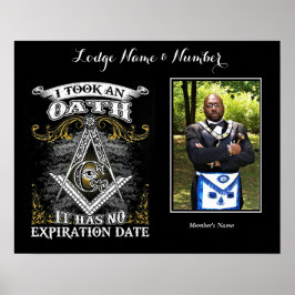 Poster av Mason Personalize Photo