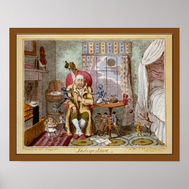 Poster av matsmältning (Framsidan)