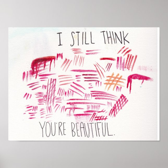 Poster av medvetenhet och acceptans för självrisk (Framsidan)