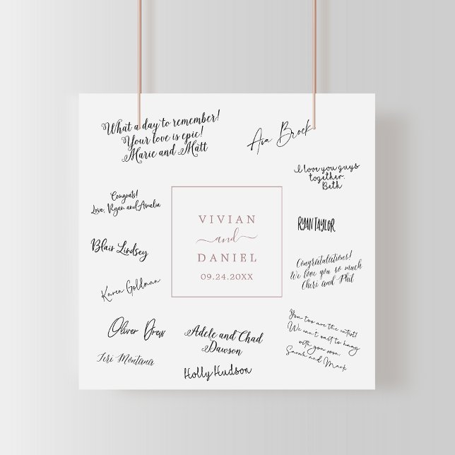 Poster av minimalistisk underskrift av gästen Ro B (Skapare uppladdad)