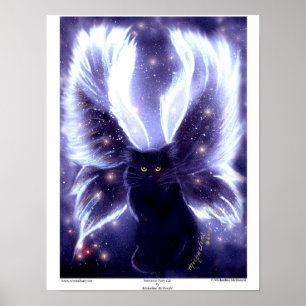 Poster av mjölkfett från oskuld