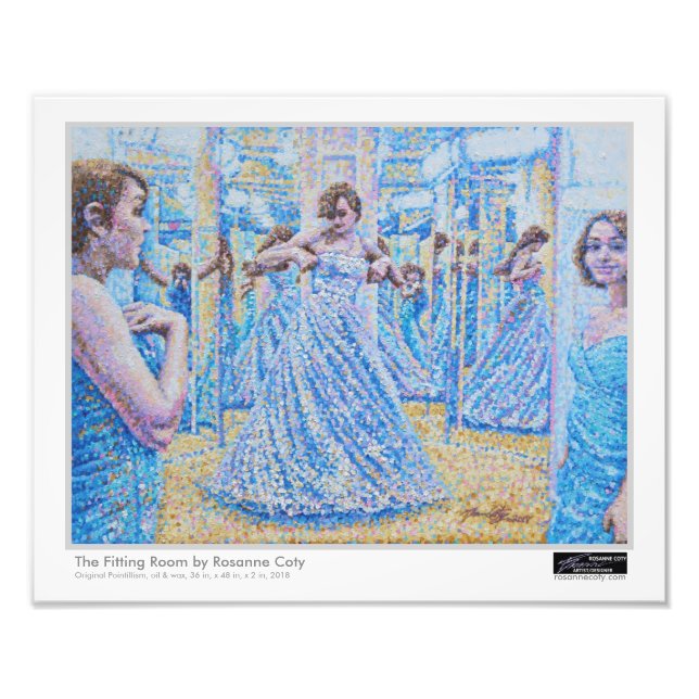 Poster av monteringsrummet av Rosanne Coty (Framsidan)