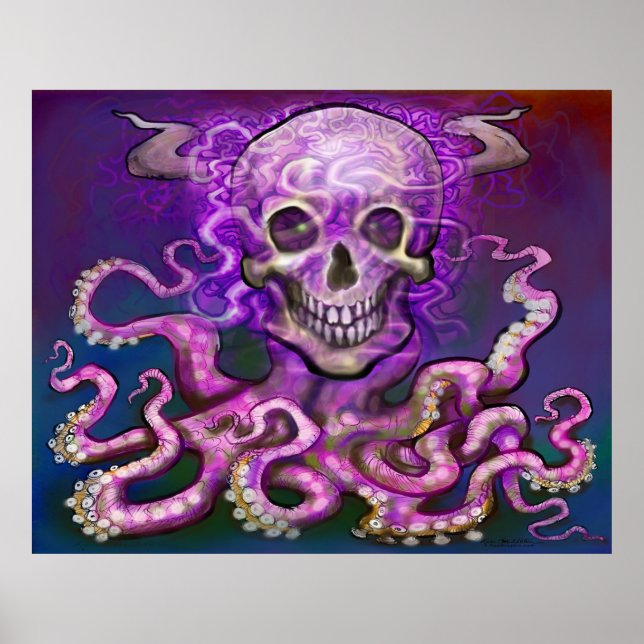 Poster av mörk Arts Magic (Framsidan)