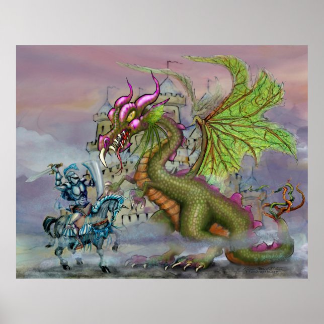 Poster av mörk Arts Magic (Framsidan)