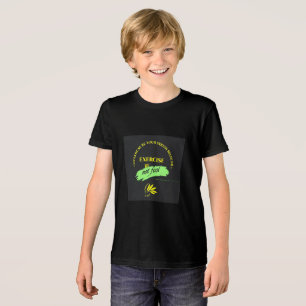 Poster av motiv för fempunktsoffert   "Utövande T Shirt