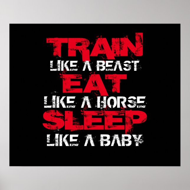 Poster av Motivational Workout (Framsidan)