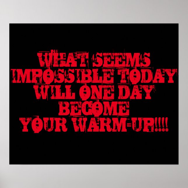 Poster av Motivational Workout (Framsidan)