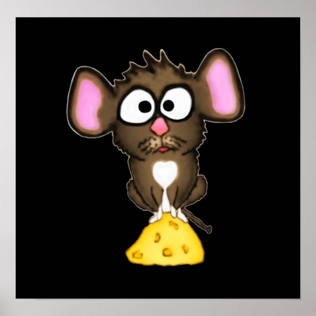 Poster av mus och ost (Framsidan)