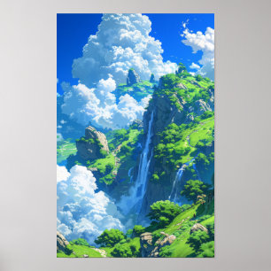 Poster av Mythical World Huge Island Fantasy