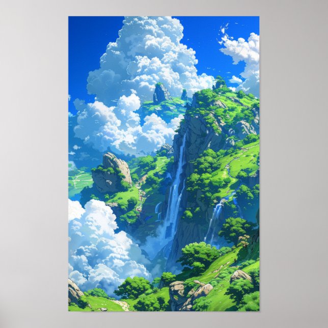 Poster av Mythical World Huge Island Fantasy (Framsidan)