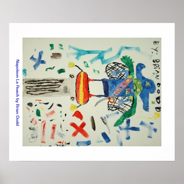 Poster av Napoleon La Roach (Framsidan)