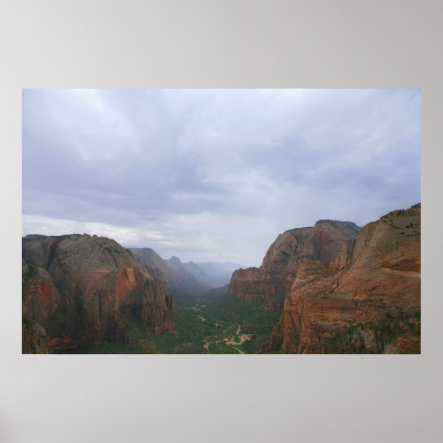 poster av nationalpark i regionen (Framsidan)