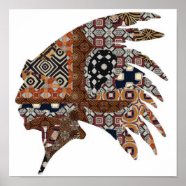 Poster av Native American Chief