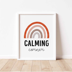 Poster av neutralt Calming Corner