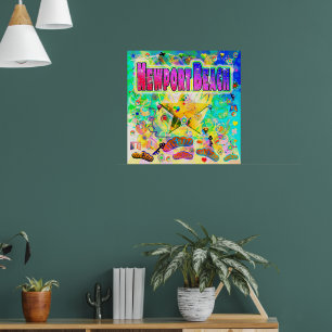 Poster av Newport Beach Epoch-timme