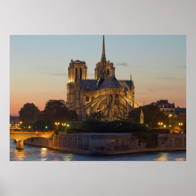 Poster av Notre Dame-katekatedral (Framsidan)