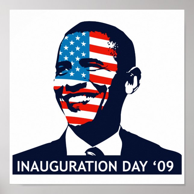 Poster av Obama-invigningsdagen (Framsidan)