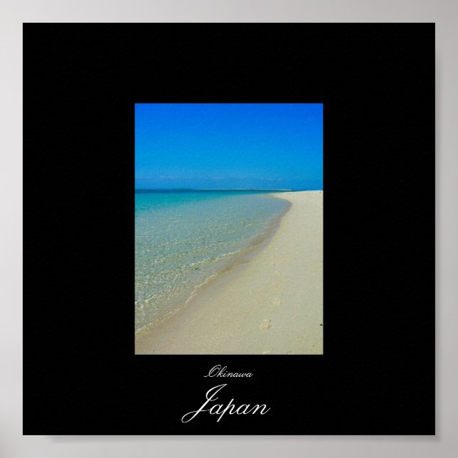 Poster av Okinawa, Japan (Framsidan)