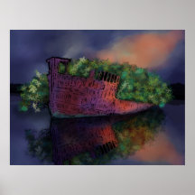 Poster av övergiven SS Ayrfield