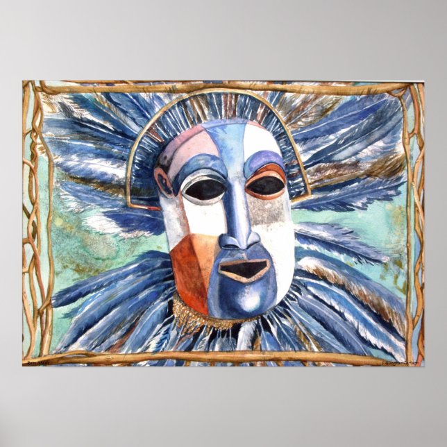 Poster av PMACarlson Rain Mask (Framsidan)