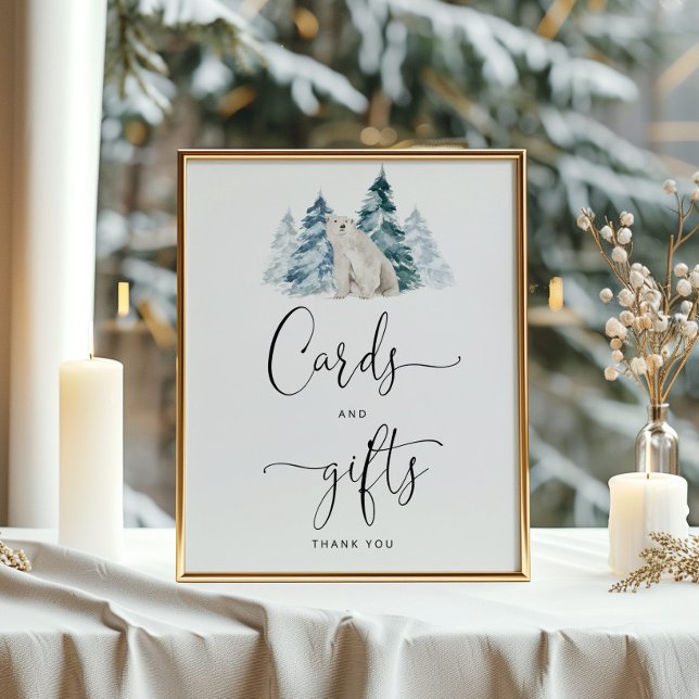 poster av polar- och presentkort (Skapare uppladdad)