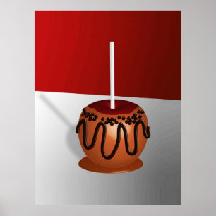 Poster av poppart Caramel Apple