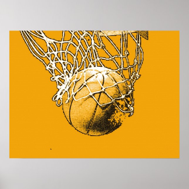 Poster av popup-artikel Motivational Basketball (Framsidan)