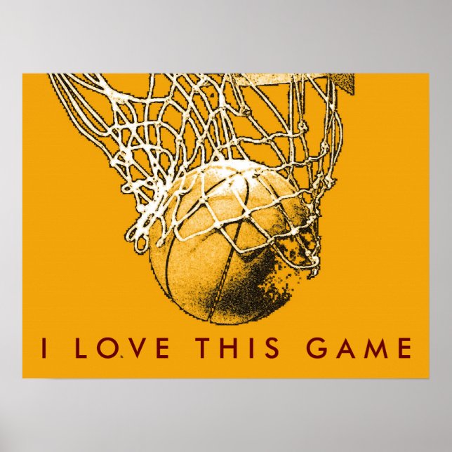 Poster av popup-artikel Motivational Basketball (Framsidan)