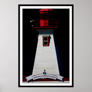 POSTER av PORTO ALBERNI-fyr