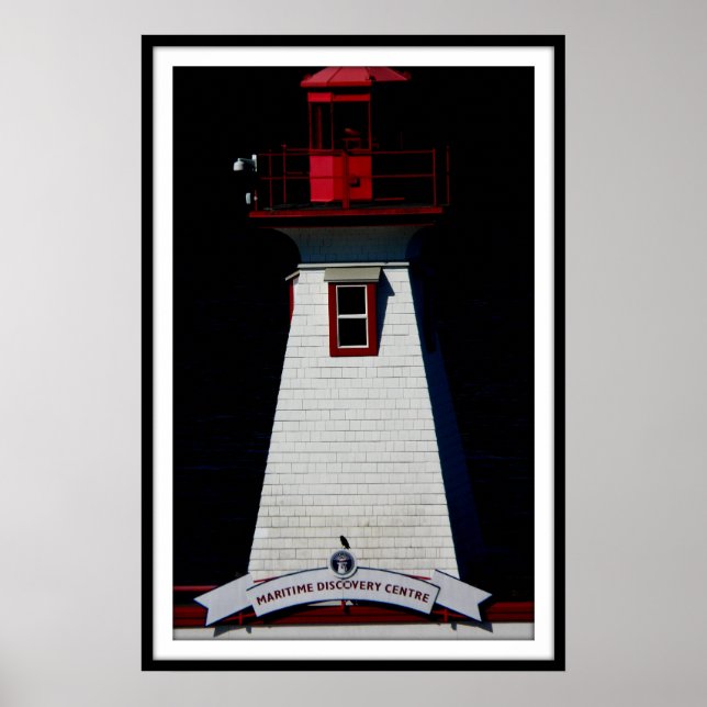 POSTER av PORTO ALBERNI-fyr (Framsidan)
