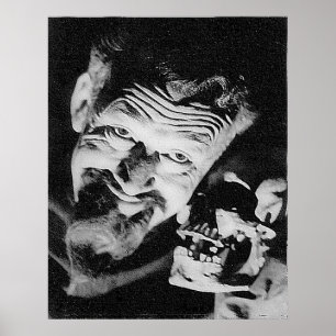Poster av projektionsyta (W/Skull-2)