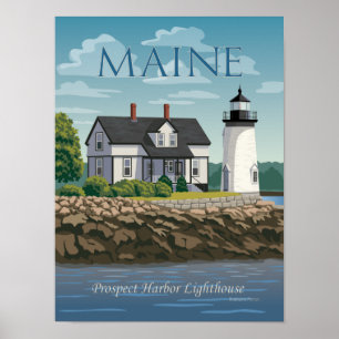 Poster av prospekt Harbour Lighthouse