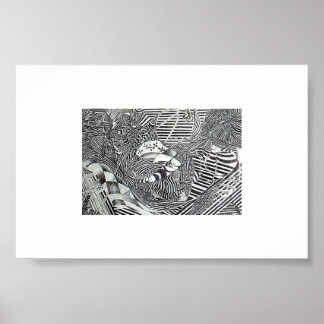 poster av rand-cykel