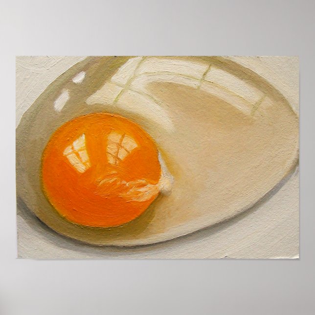 POSTER AV RAW EGG REALISM-ARTWORK (Framsidan)