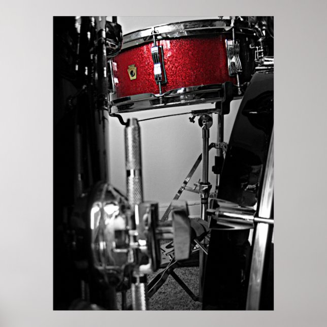 Poster av Red Snare Drum (Framsidan)